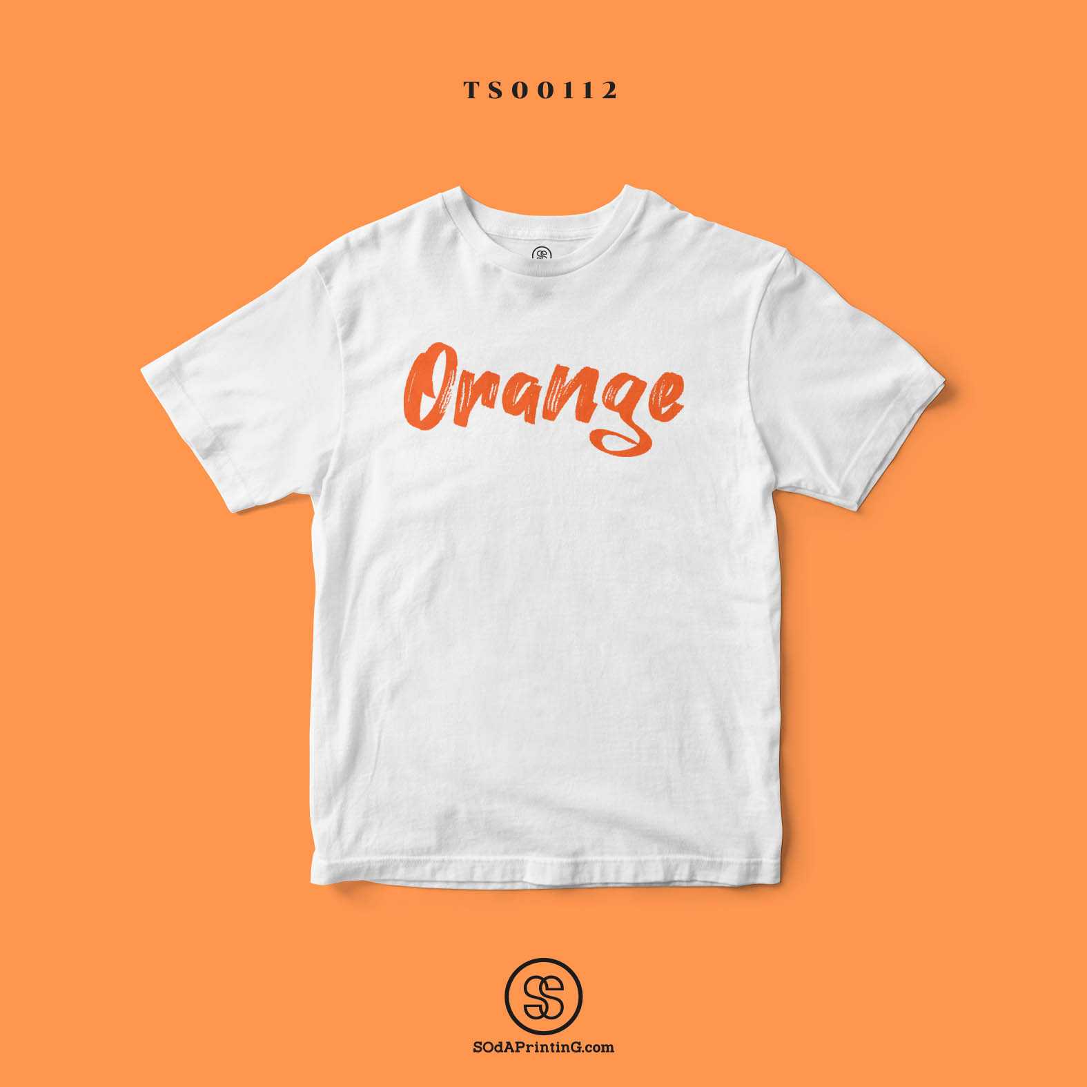 เสื้อ Orange #SOdAtee #เสื้อSOdAColor TSA00112