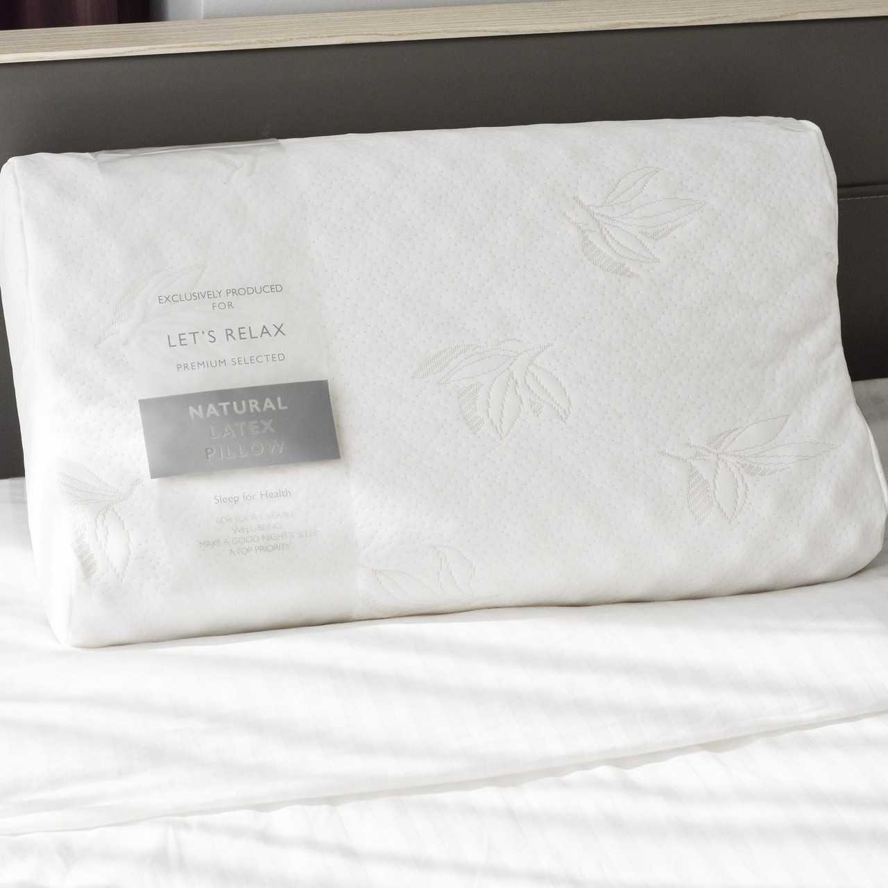 Natural Latex Pillow-Wave Inner (เหมาะสำหรับผู้ใหญ่)