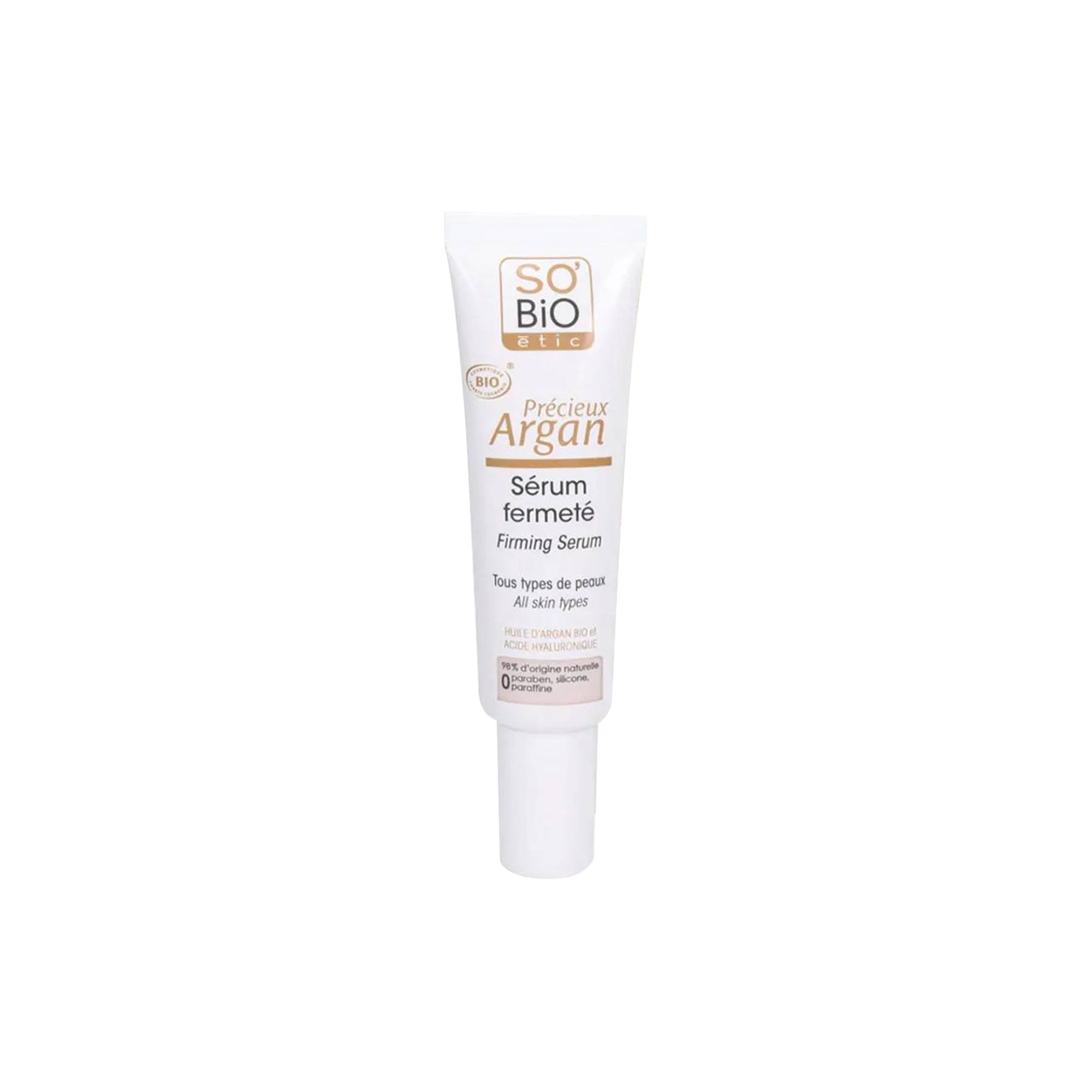 SO'BiO etic | Precious Argan Anti-aging Firming Serum 30ml. เซรั่มสำหรับกระชับผิวและริ้วรอย