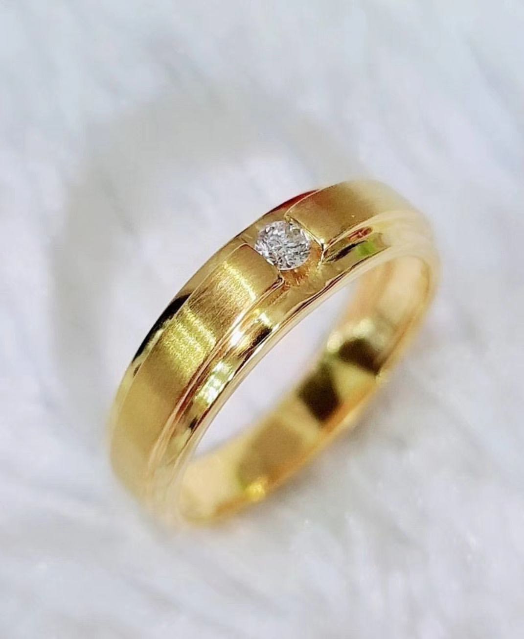 RW22 💍 แหวนปลอกมีด เพชร 10 ตัง 💎 12,900 บาท / 13,900 บาท  พร้อมใบเซอร์เพชรแท้
