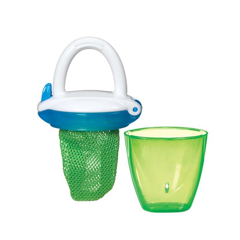 #ตาข่ายผลไม้ Munchkin : MNK24183 Deluxe Fresh Food Feeder - 1pk