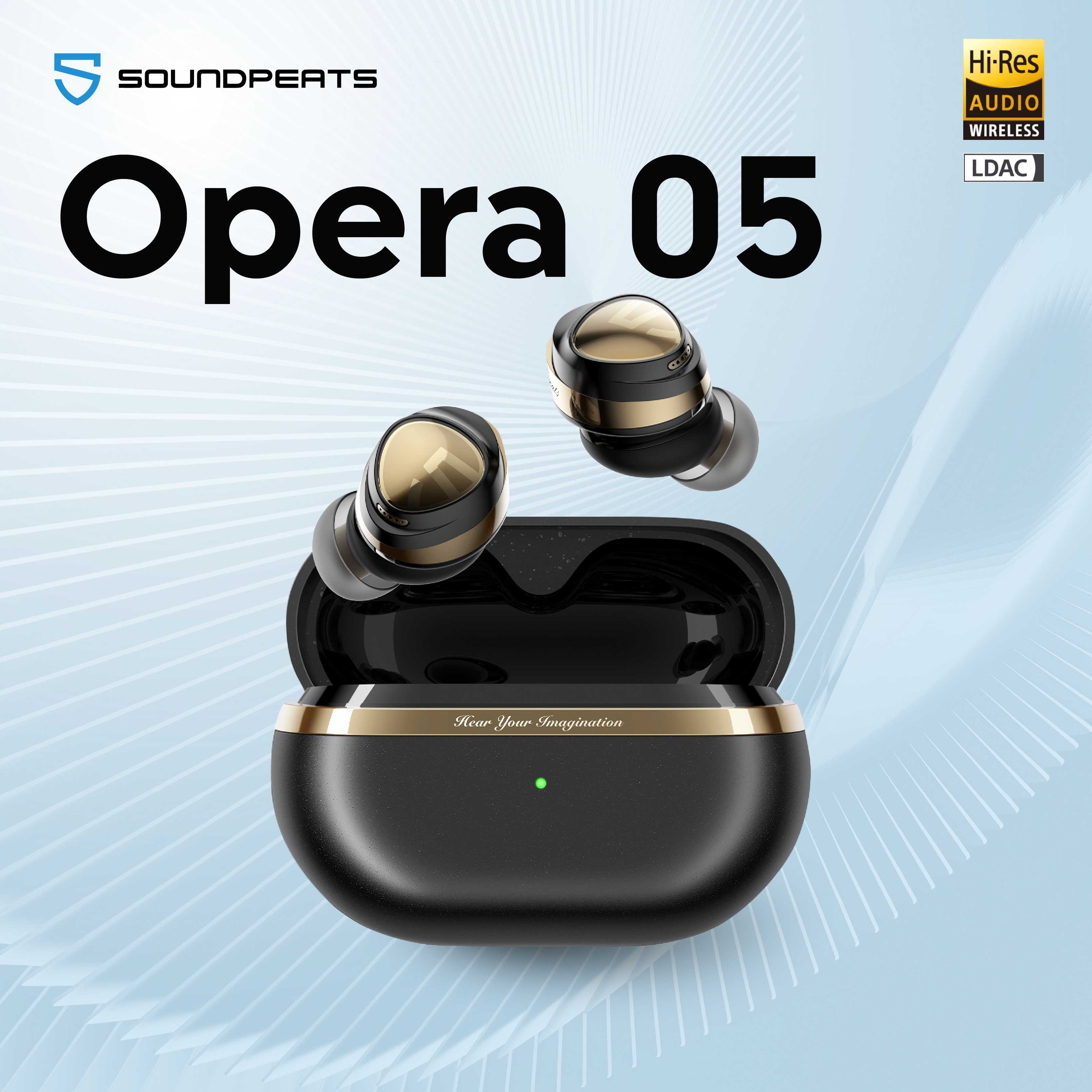 (ประกันศูนย์ไทย1ปี) SoundPEATS Opera 05 (3Drivers)