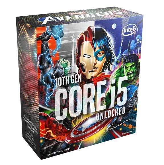 CPU (ซีพียู) 1200 INTEL CORE I5-10600KA (MARVEL AVENGER) 3.3 GHz
