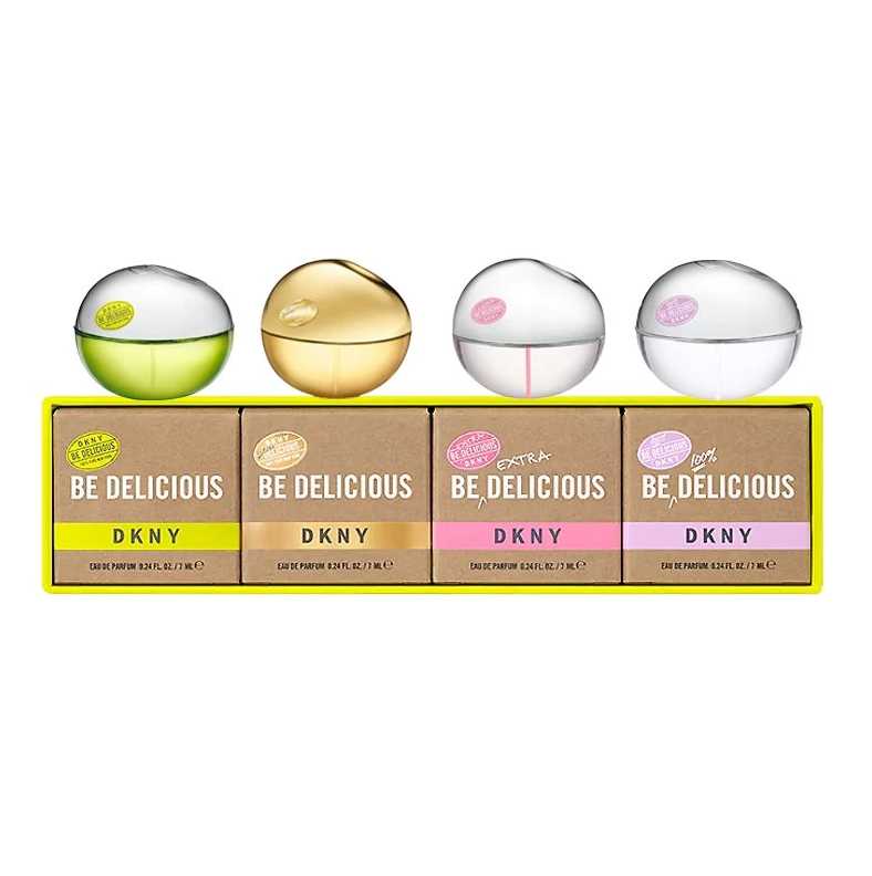 Set DKNY Be Delicious Miniatures Perfume 4 x 7 ml กล่องซีล