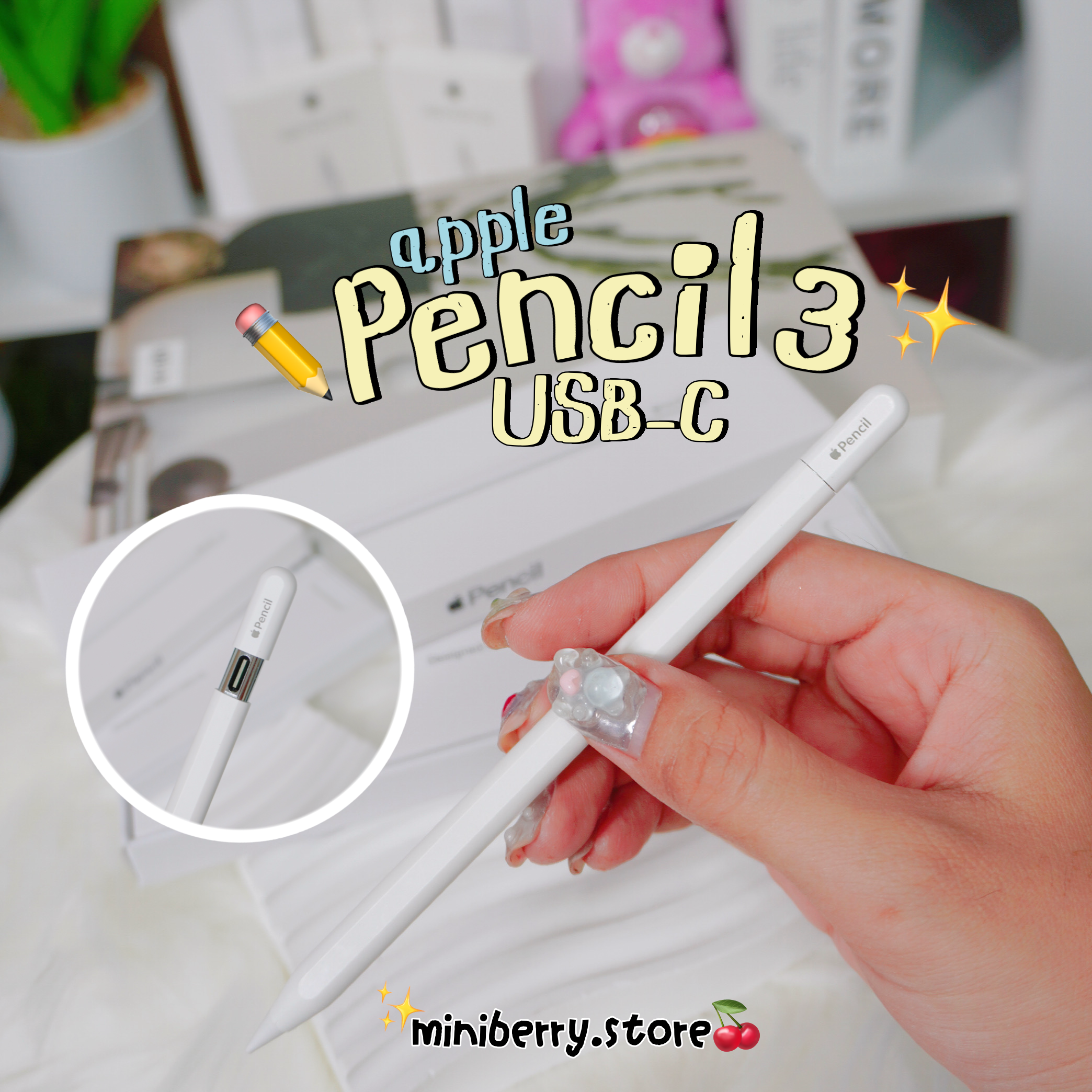 Apple pencil USBC (งาน 1:1) ส่งฟรี