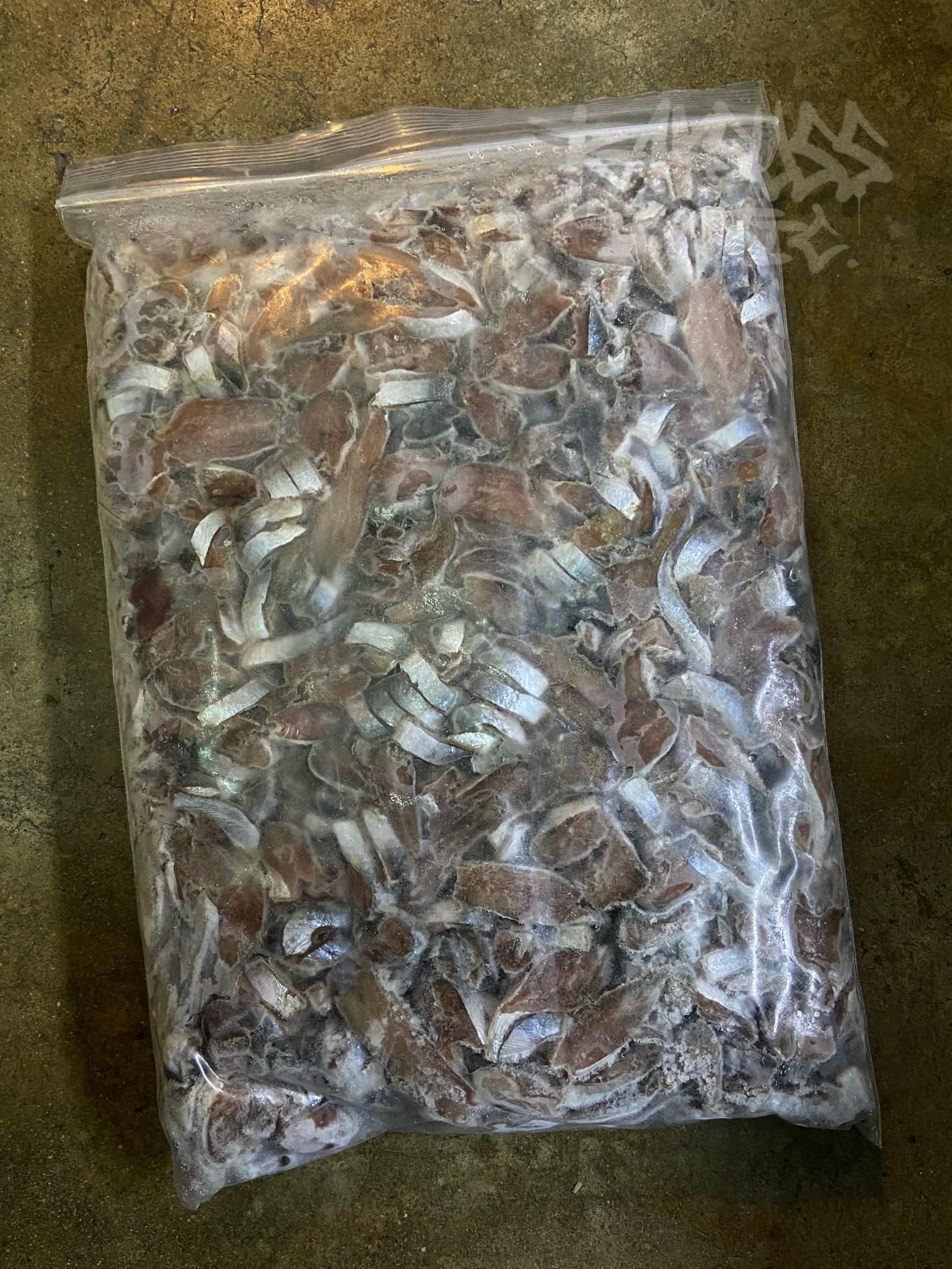 ปลาหลังเขียวหั่นชิ้น(1kg)