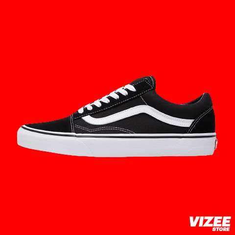  VANS OLD SKOOL BLACK WHITE