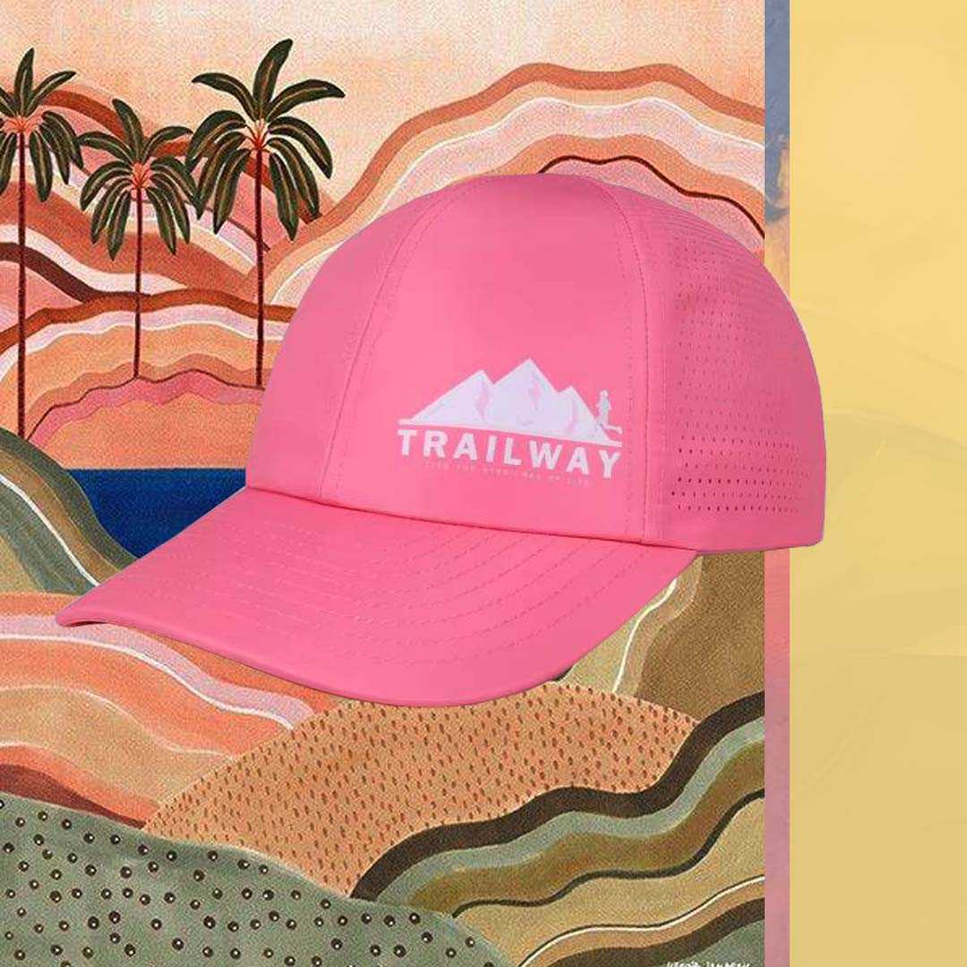 Trailway PowerPop 6 panel running hat