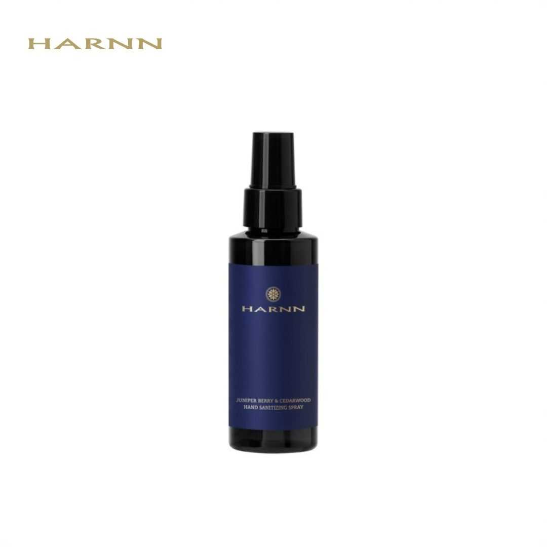 HARNN JUNIPER BERRY & CEDAR WOOD HAND SANITIZING SPRAY 95 ML.