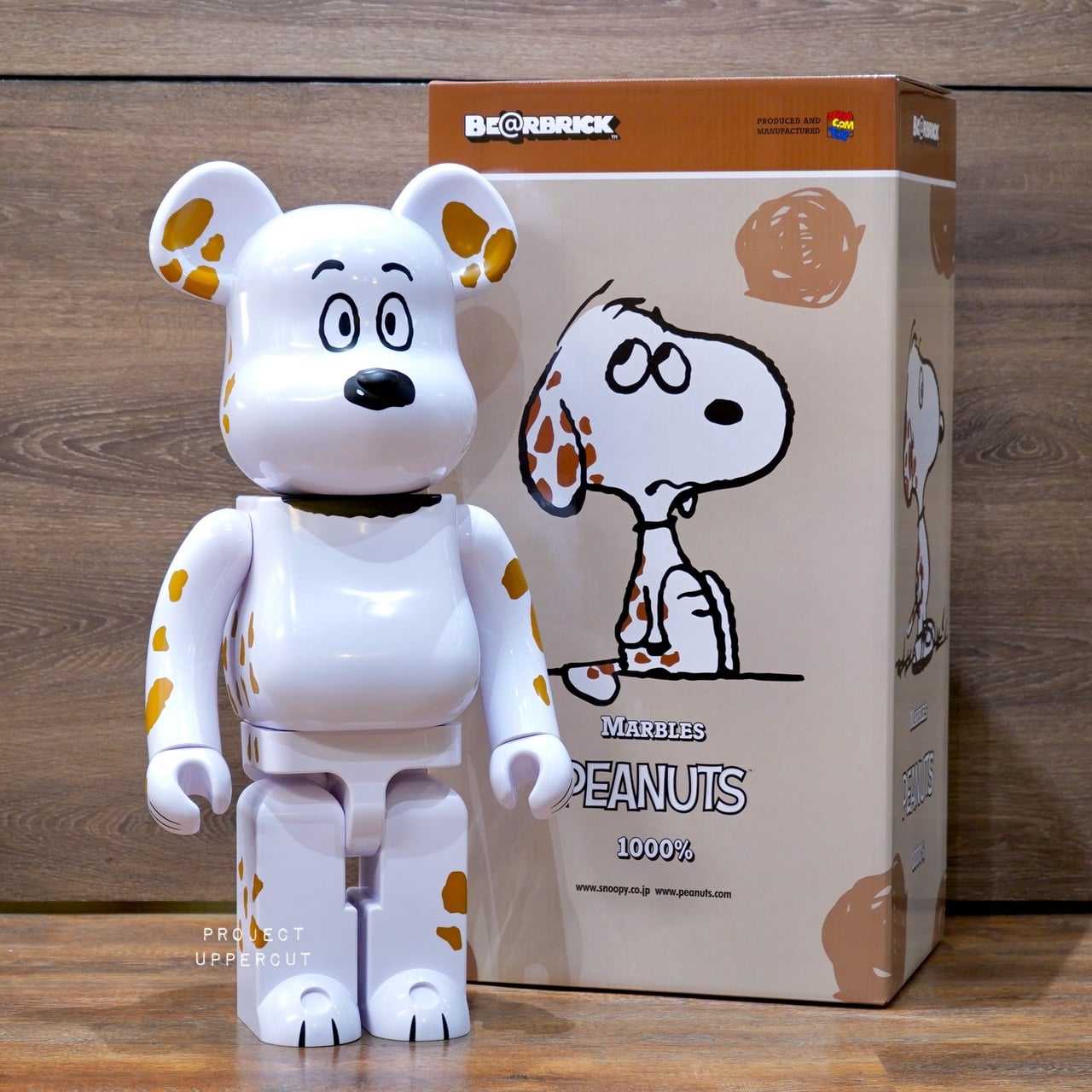 BE@RBRICK 1000% PEANUTS : Marbles [New]