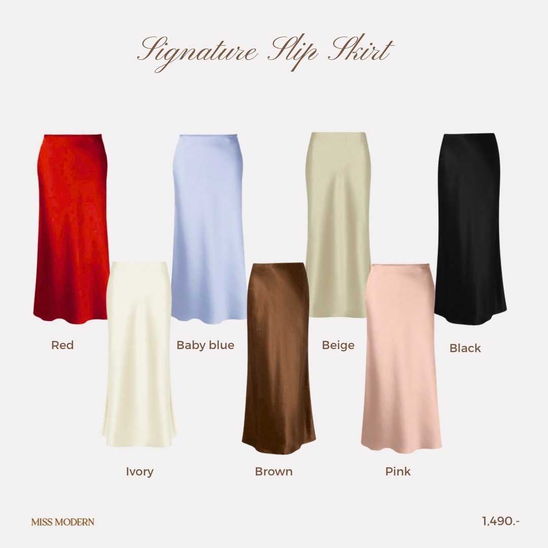 Signature Slip Skirt