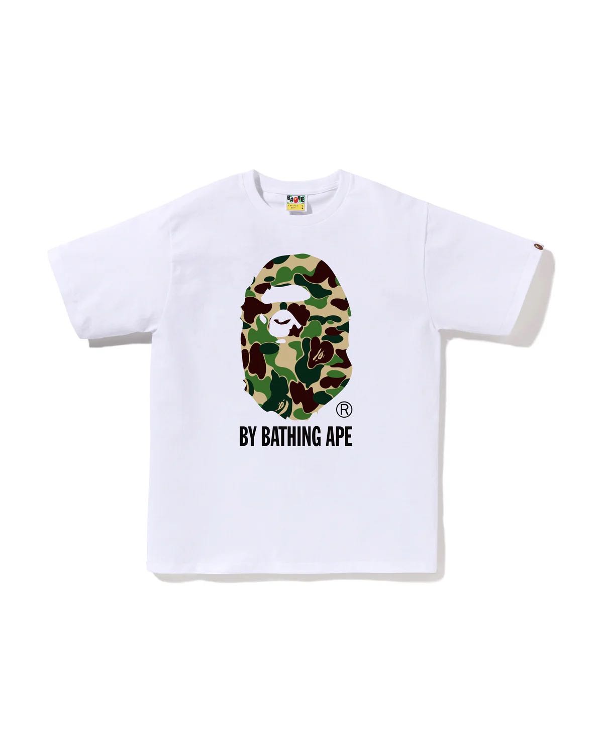 Bape ABC Camo By Bathing Ape Tee GR/WH