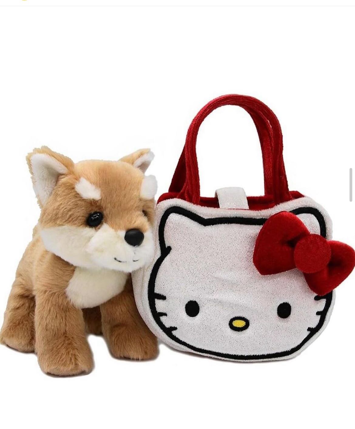 Hello Kitty Stuff Toy X Shivawa  ‎กระเป๋าพร้อมตุ๊กตา