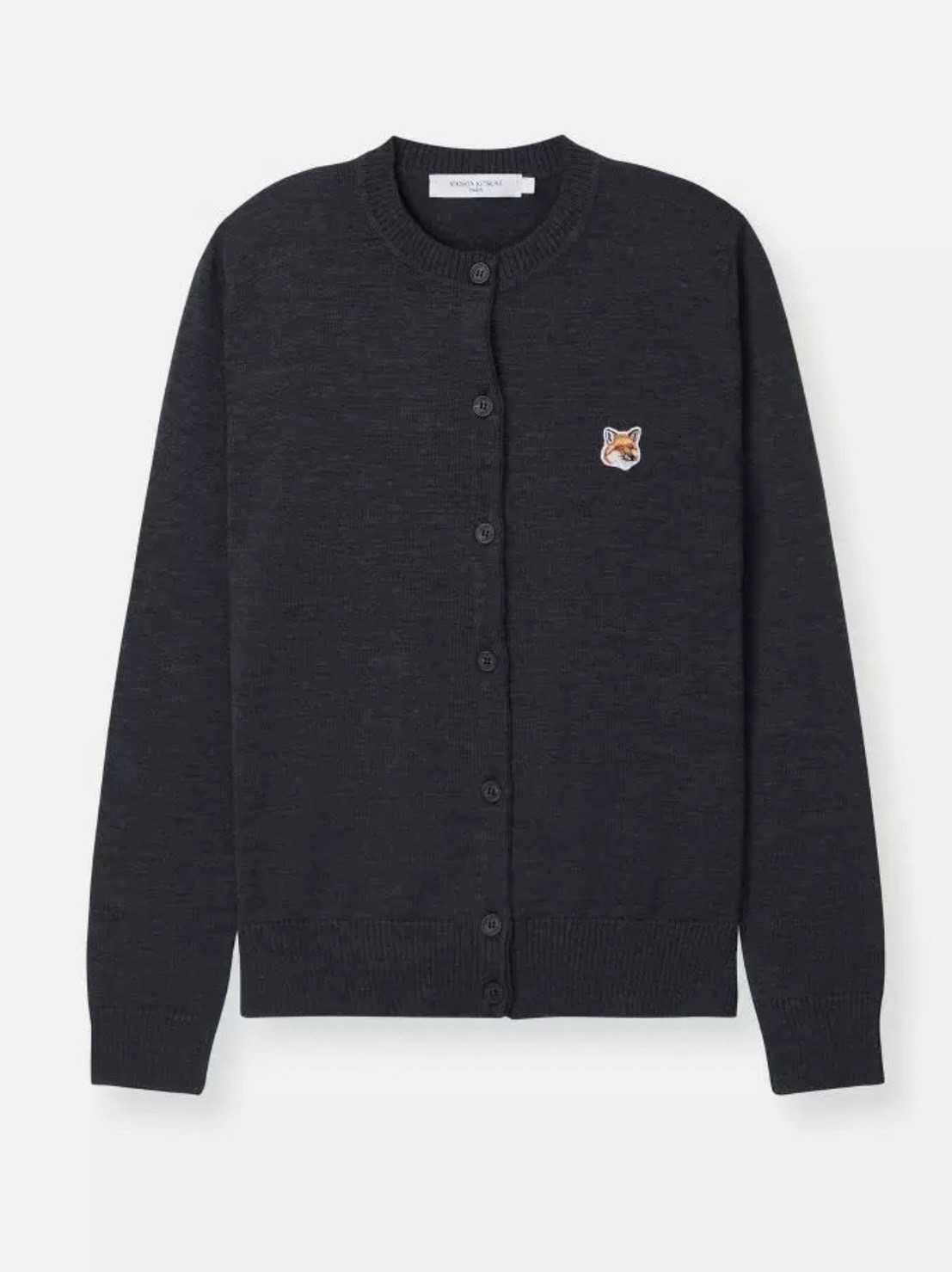 MAISON KITSUNE' CARDIGAN / สีเทา