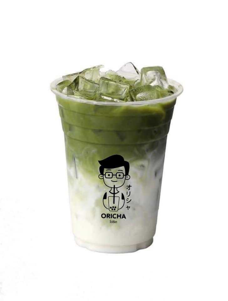 มัทฉะลาเต้  ﻿(ร้านโอริชา)