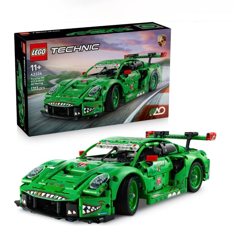 LEGO 42224-PORSCHE911 GT3 R REXY AO RACINGCAR (สินค้าซื้อแล้วไม่รับเปลี่ยนคืน)
