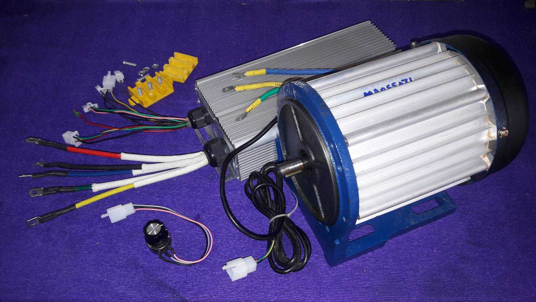 #M270003723500-00021# 3500W 72V 4100รอบ มอเตอร์ บัสเลส  4.6แรงม้า