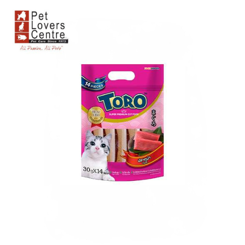 ขนมแมว แบบชิ้น TORO TORO MULTIPACK 30G.x14 PCS
