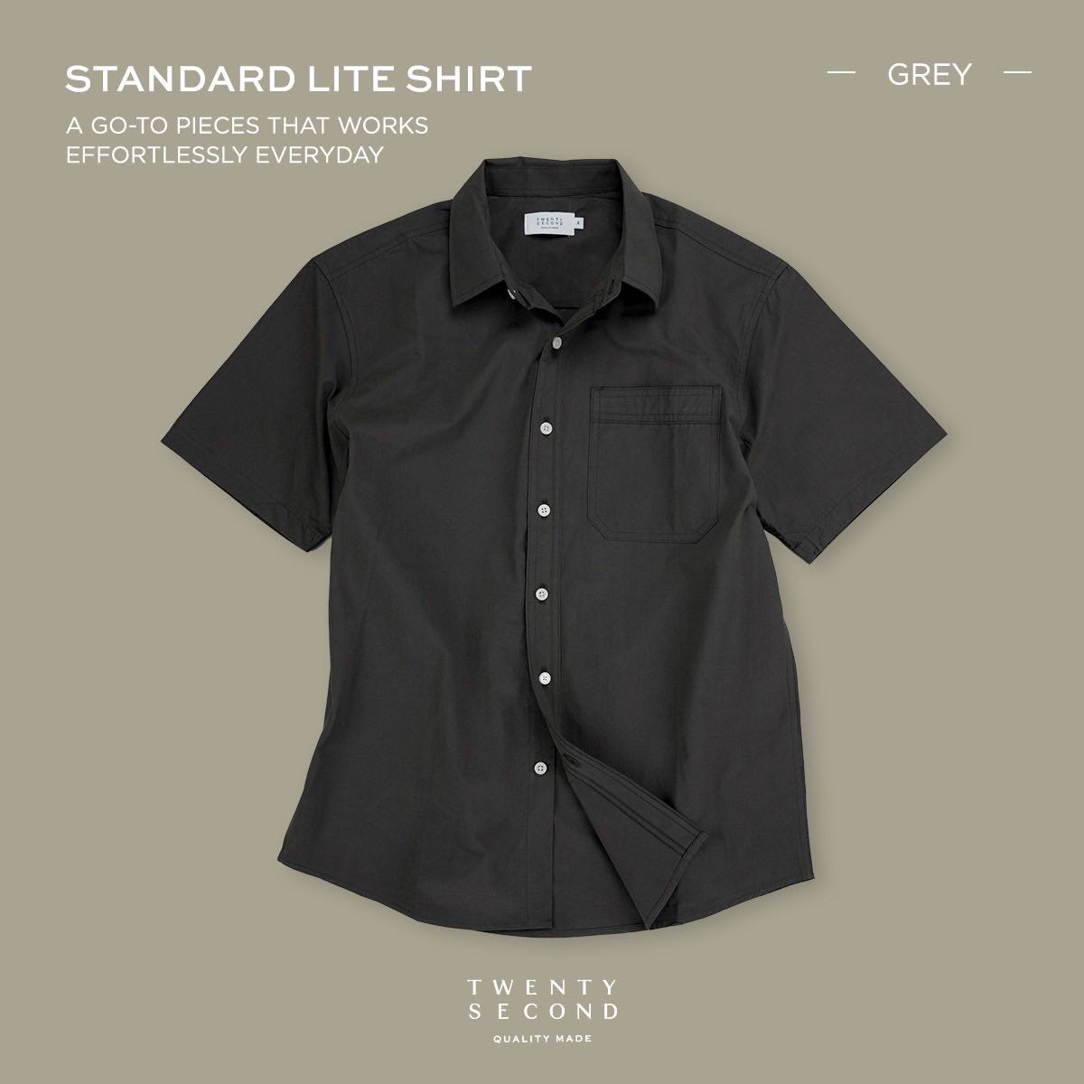 STANDARD LITE SHIRT - GREY