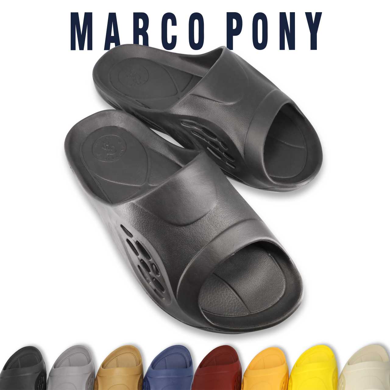 Marco Pony รุ่น MH9012 รองเท้าแตะคุณผู้ชาย เเมตช์เท่ทุกลุค Size 39-44