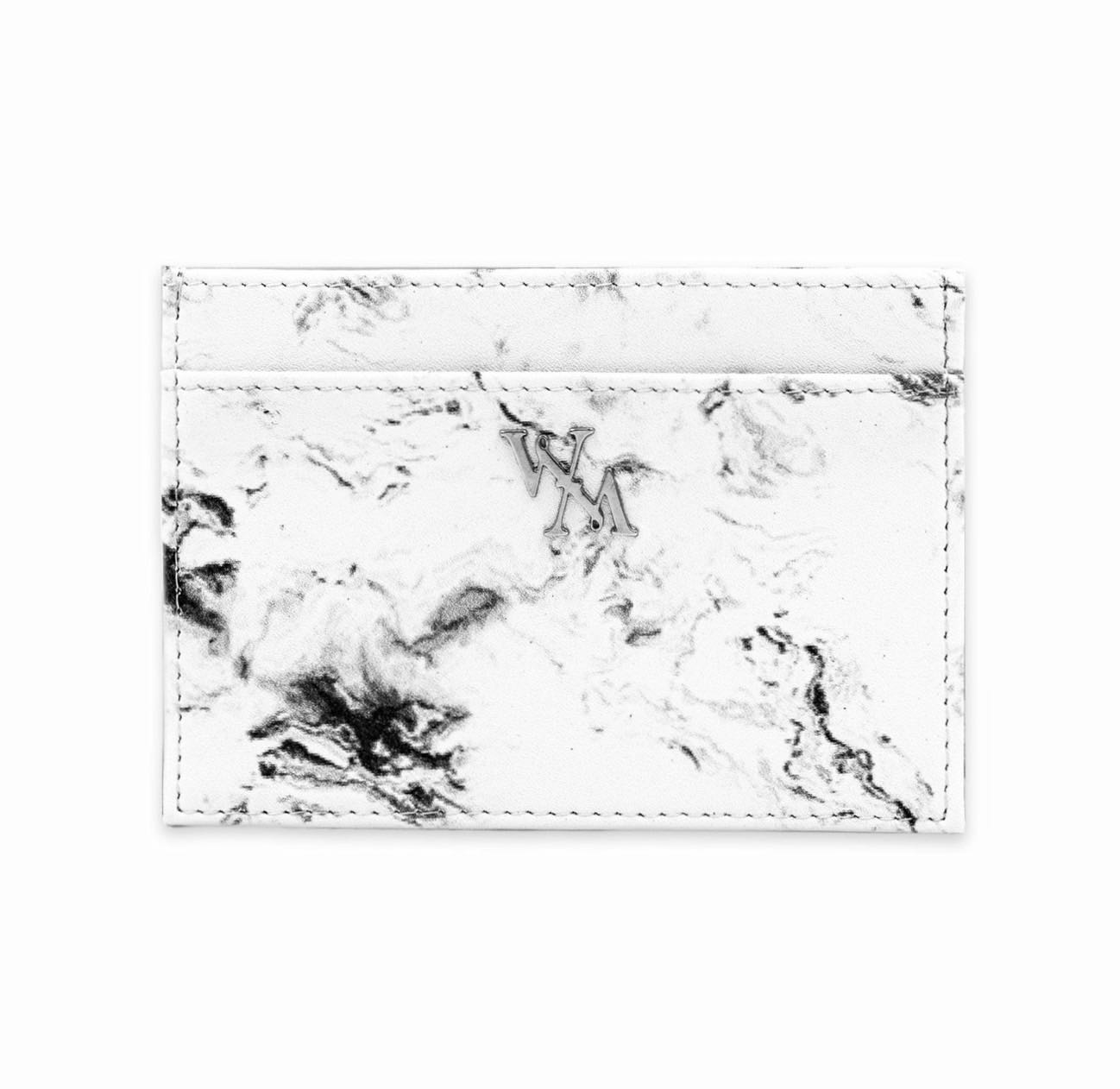 กระเป๋าใส่บัตรหินอ่อน(สีขาว) White Marble Card Holder