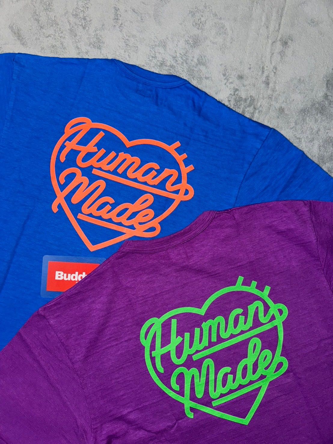 Human Made Color T-Shirt(Purple,Blue)