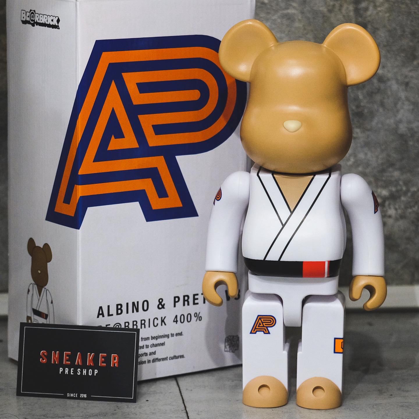 Bearbrick x Albino & Preto “A&P V.3” 