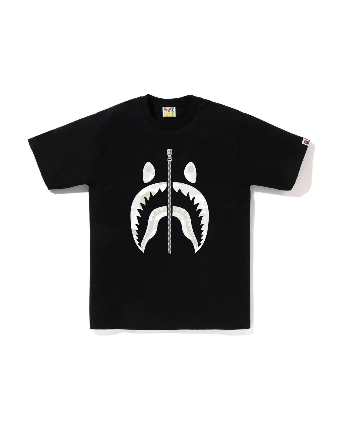 Bape City Camo Shark Tee Black