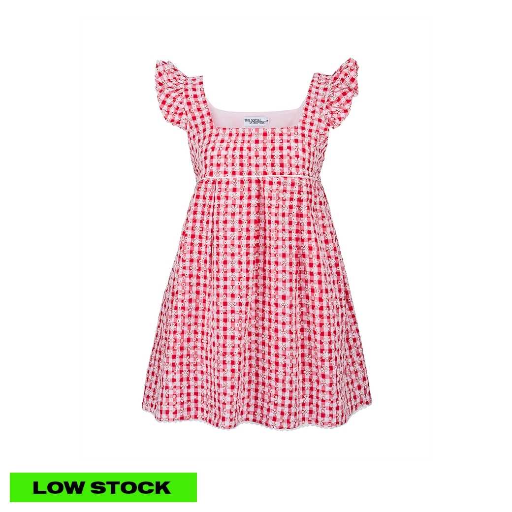 MARLEY DOLL DRESS - RED