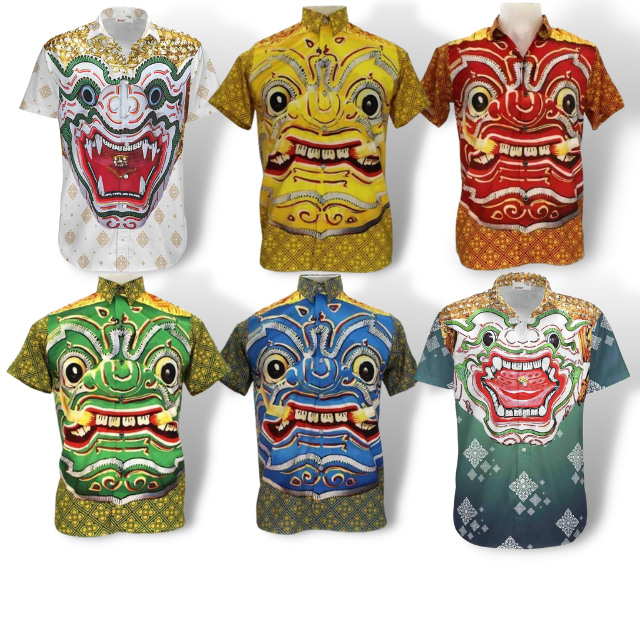 เสื้อปกเชิ้ตผู้ชายแขนสั้น เสื้อเสี่ยลายหรูดูดีตัดต่อเนี๊ยบ ผ้าเกรด A นุ่มใส่สบายไม่ร้อนไม่ยับ ส่งฟรี
