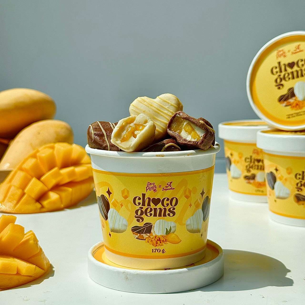 Mango Chocogems : The Rolling Pinn x P'A Supachai 🍫✨