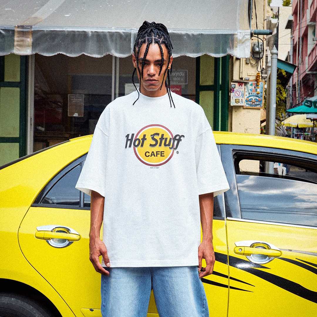 HOT STUFF Oversized t shirt
