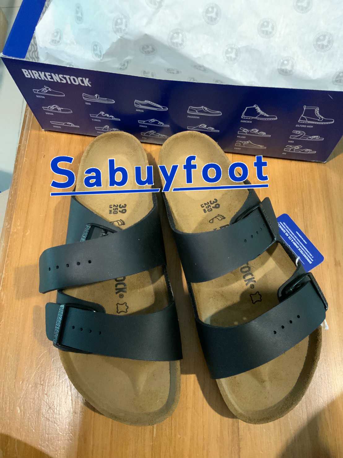 พร้อมส่ง Birkenstock Arizona Black (Unisex)