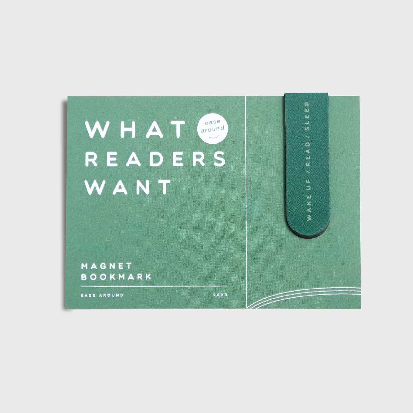 MAGNET BOOKMARK - WAKE UP / READ / SLEEP