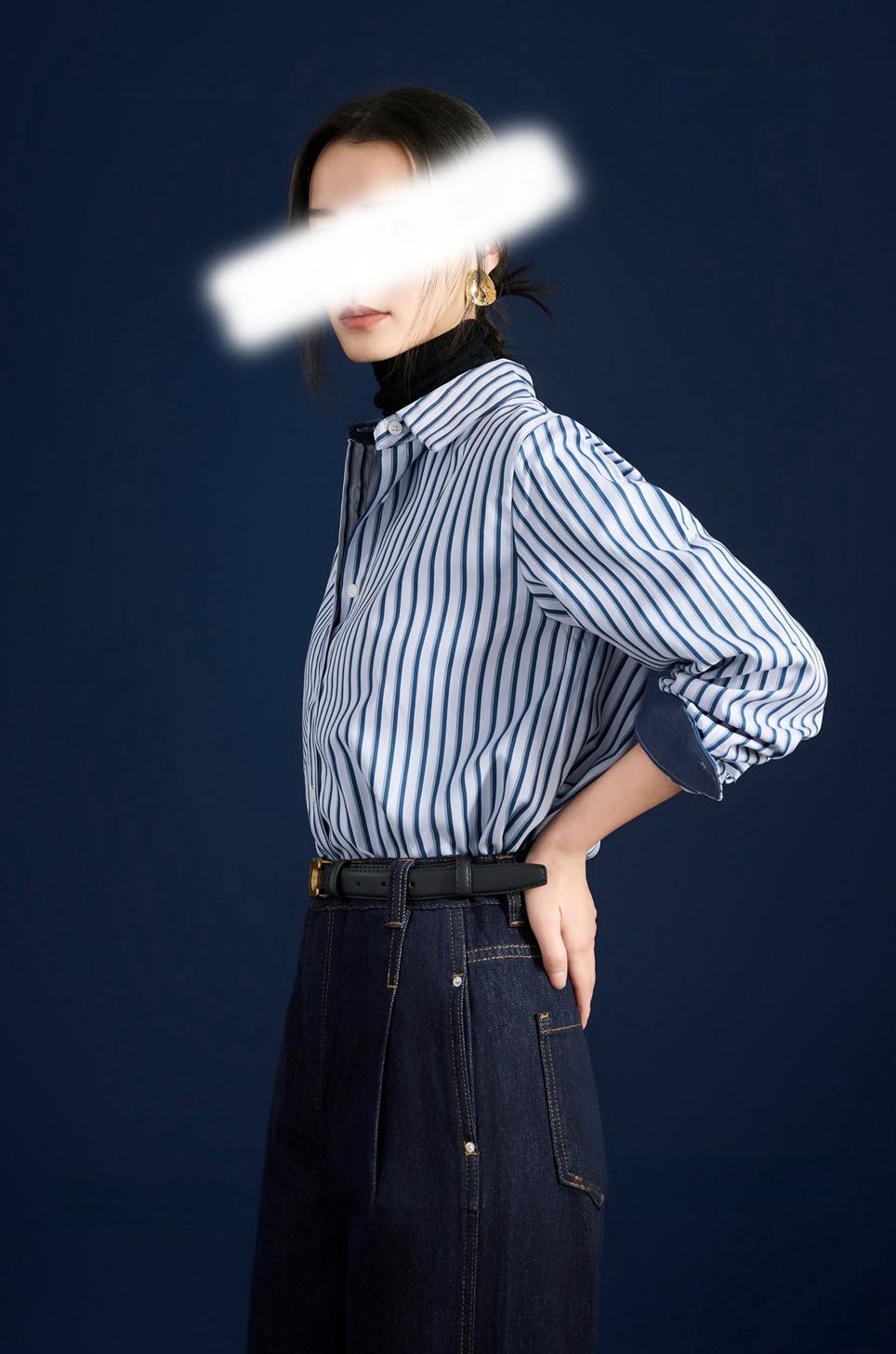 #BJstripedShirt250302 (790THB)