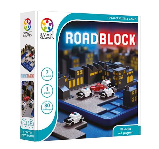 SMART GAMES, Road Block ของเล่นฝึกสมอง สำหรับ 7 ปี+ ลิขสิทธิ์แท้เบลเยียม ร้านเป็นตัวแทนในไทย