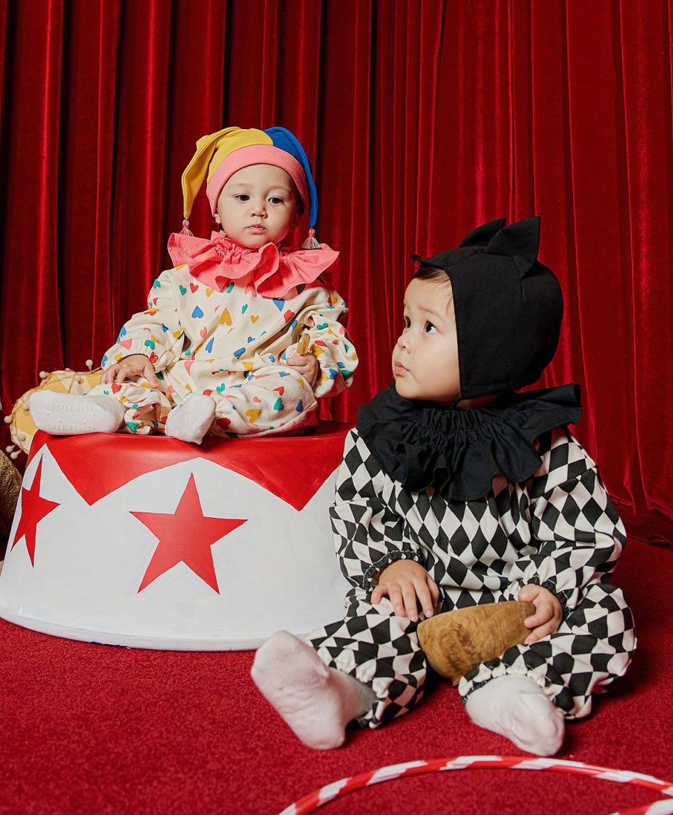 👻Halloween set1 ชุดCarnival ชุด Clown ชุดตัวตลก