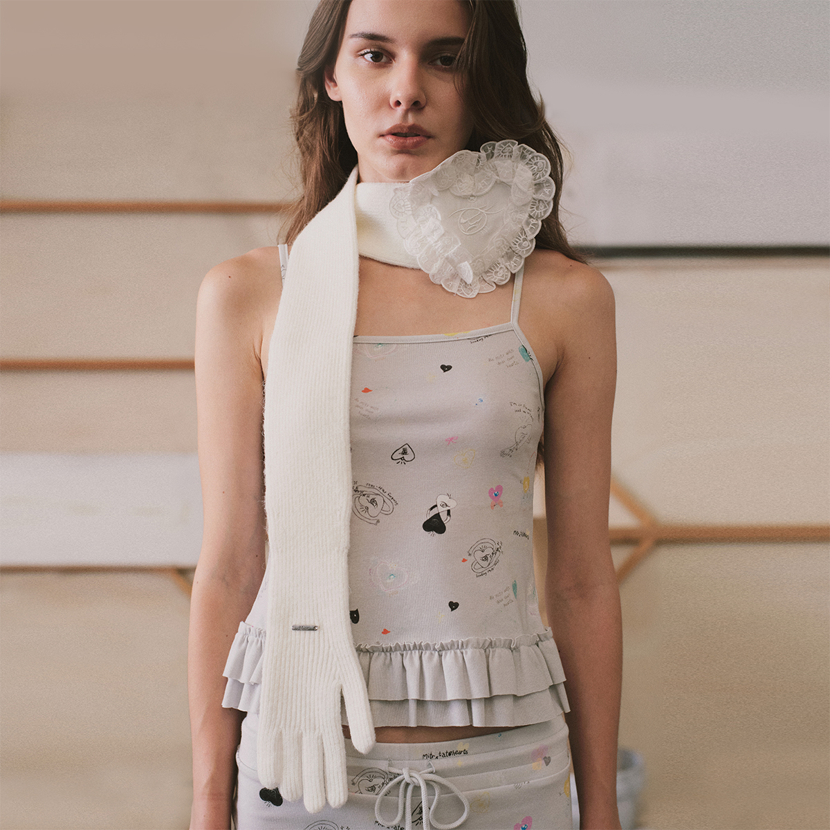 Mitr x Tatohearts Carry Me Scarf