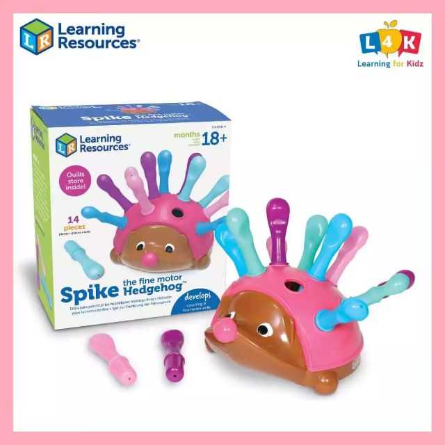 [อายุ 18เดือน+] เม่นน้อยฝึกทักษะกล้ามเนื้อมัดเล็ก [Learning Resources]