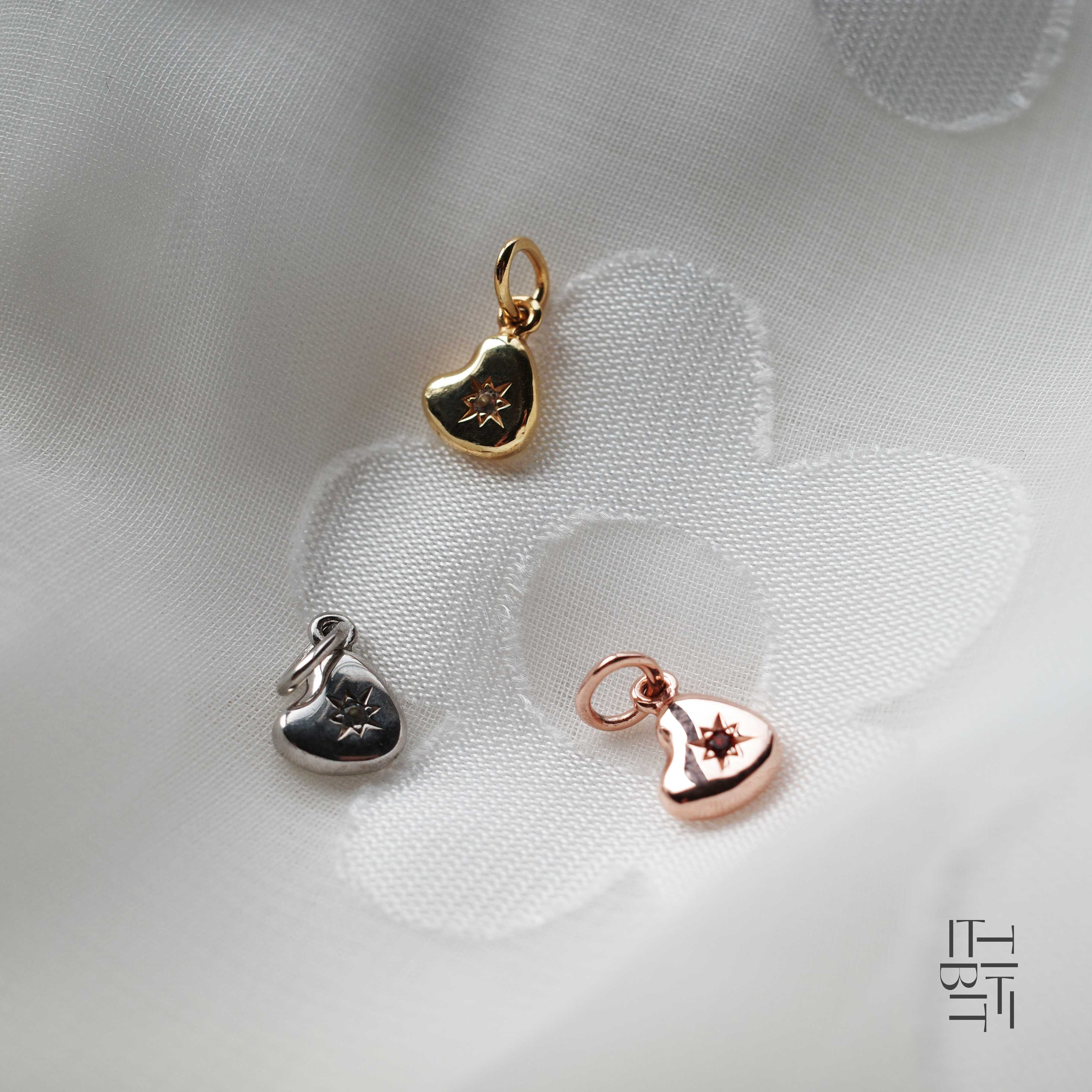 Baby Heart, Birthstone Pendant เฉพาะจี้