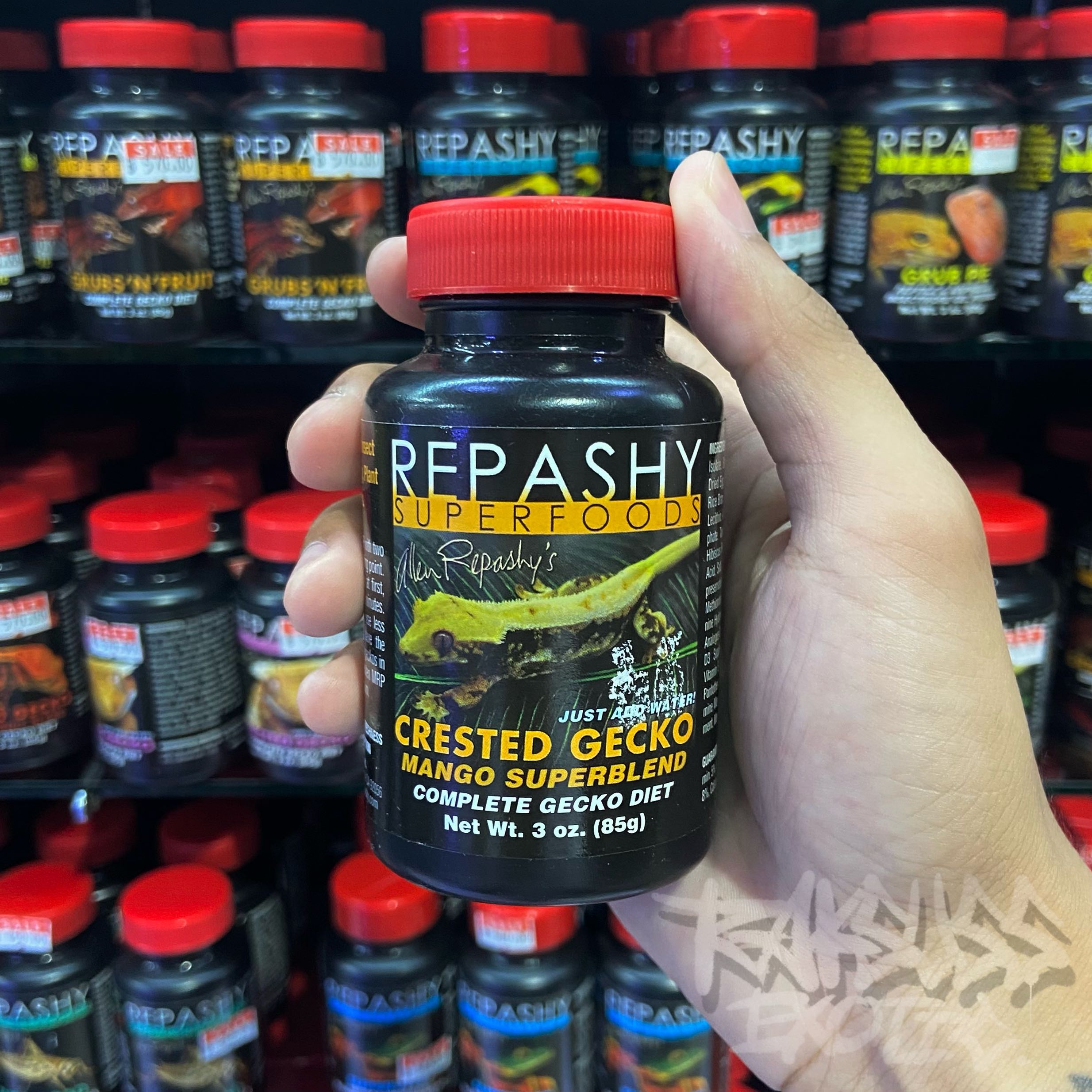 Repashy Crested Gecko Mango Superblend Complete Gecko Diet Net Wt. 3oz. (85g)