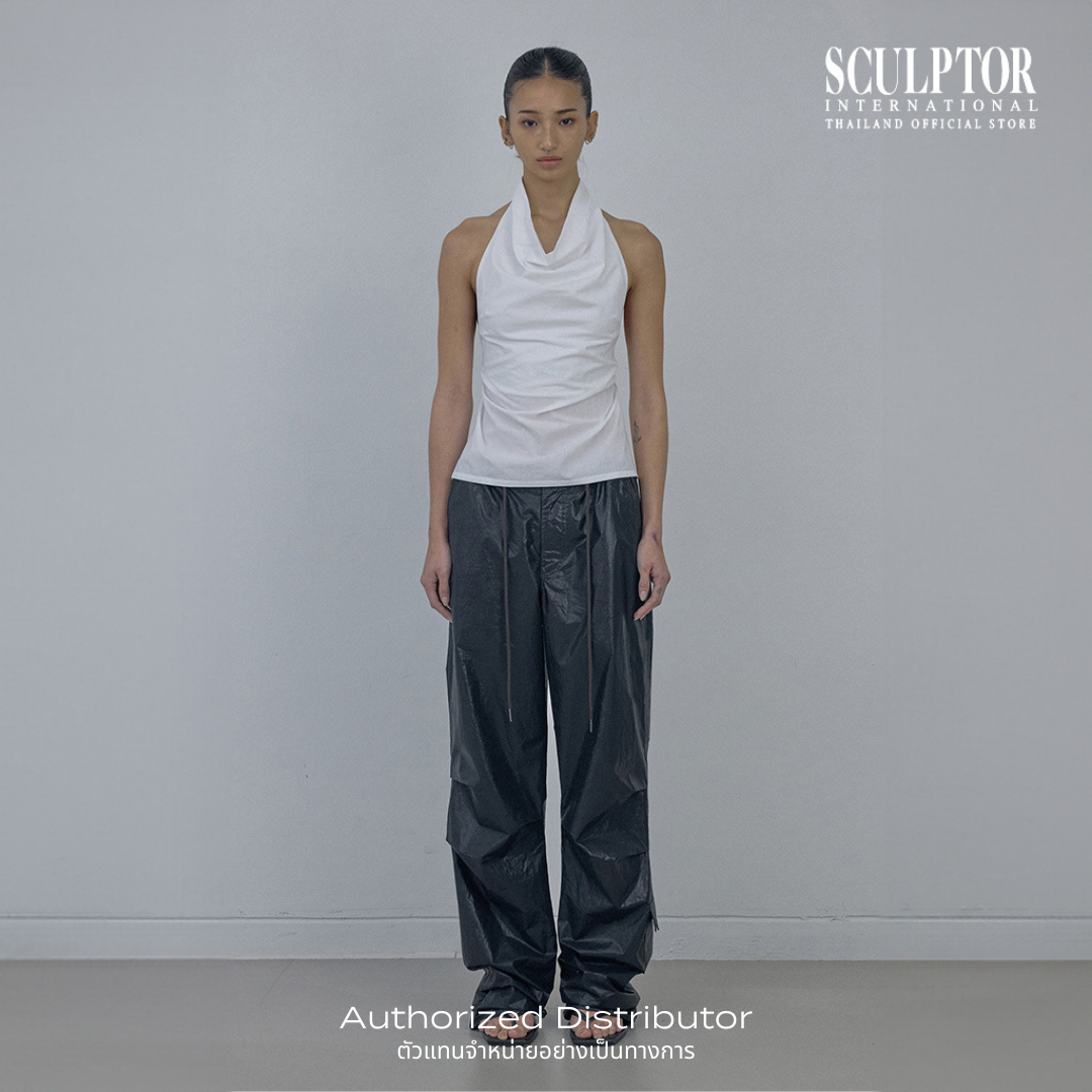 SCULPTOR® กางเกง Glossy Parachute Pants