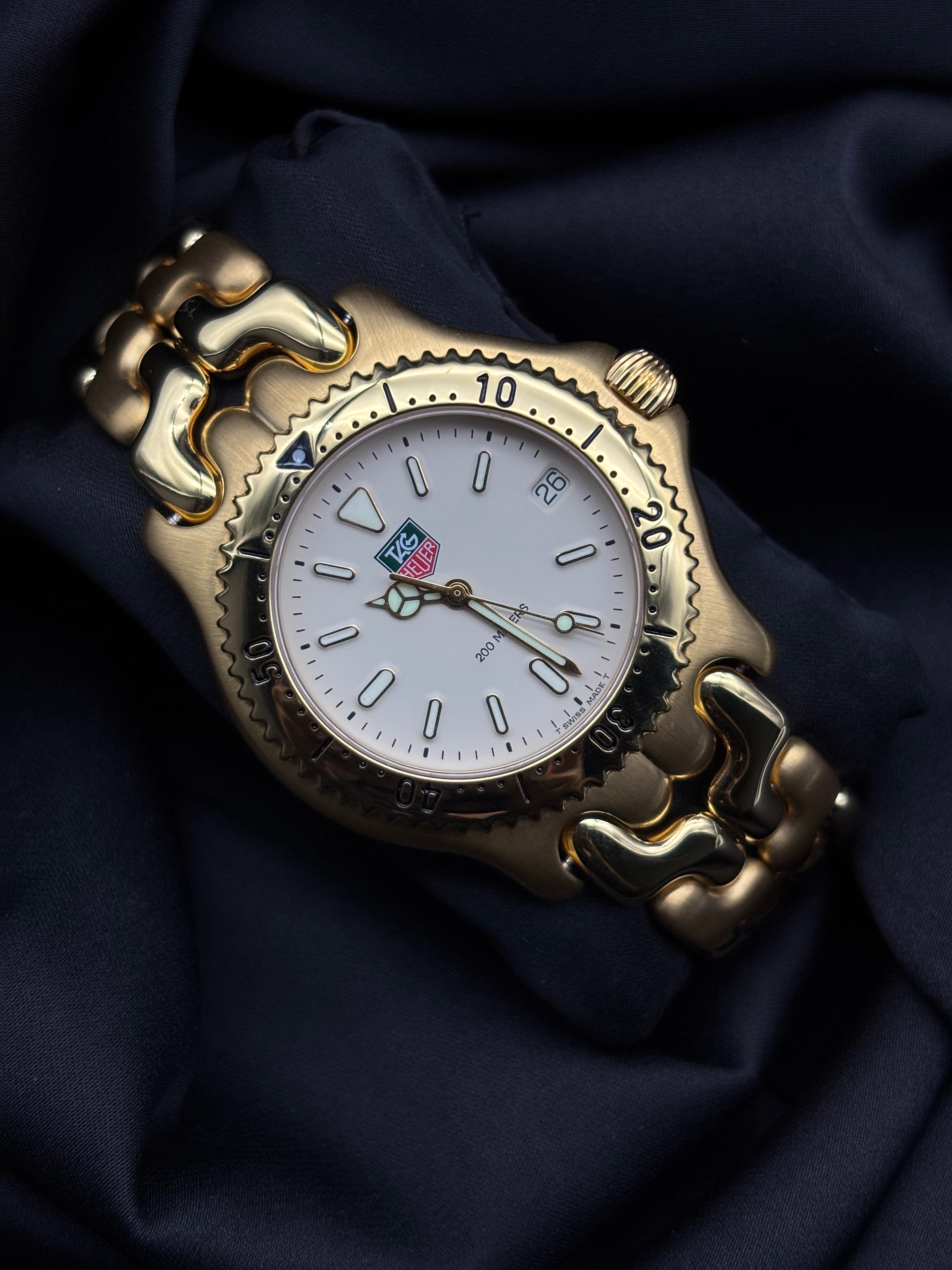 Tag Heuer King ทองล้วน ก้างปลา ชั้นเดียว