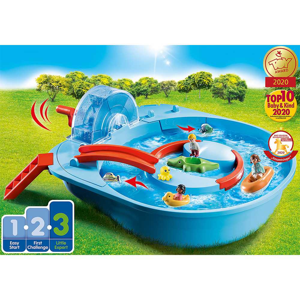 Playmobil 70267 1.2.3 AQUA Splish Splash Water Park 123 อควา สวนน้ำสปลิชสแปลช