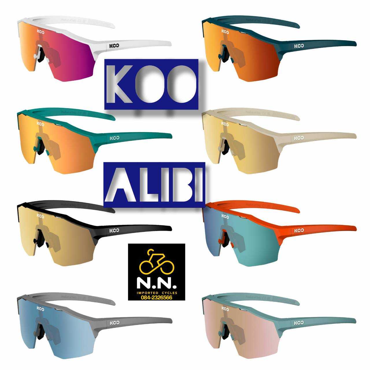 KOO ALIBI แว่นปั่นจักรยานของแท้
