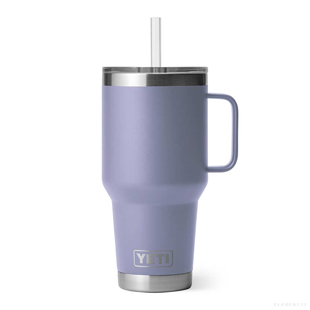 YETI แก้วเยติ เก็บความเย็น รุ่น RAMBLER 35 OZ MUG WITH STRAW LID COSMIC LILAC