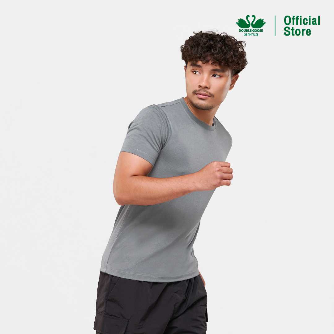ห่านคู่ เสื้อยืด Active Dry แห้งไว นุ่มสบาย ไม่ต้องรีด