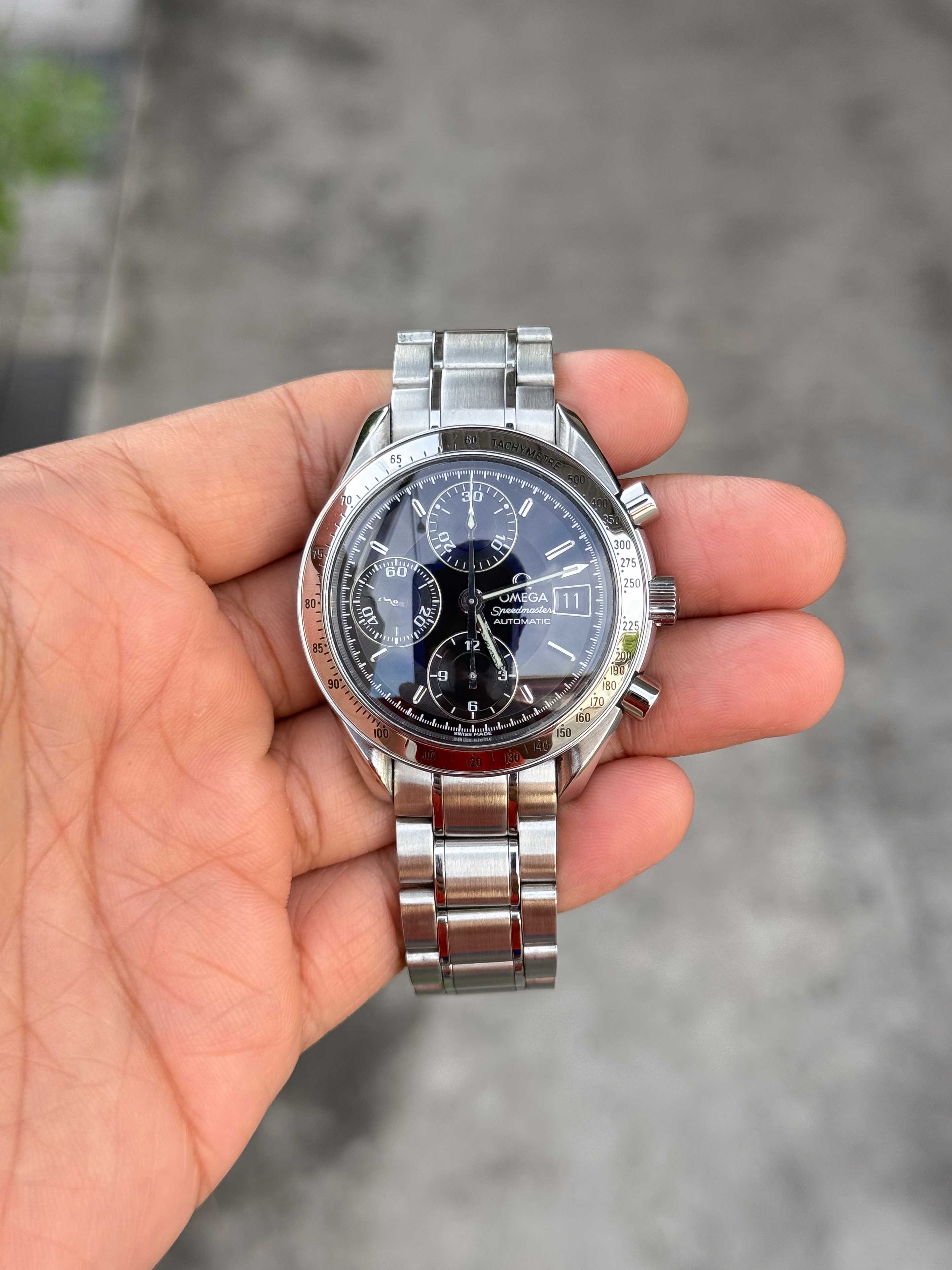 Omega Speedmaster Automatic Chronograph Date Man Size