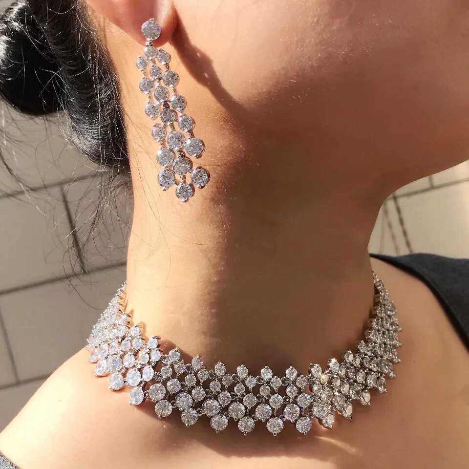 luxury round diamond set