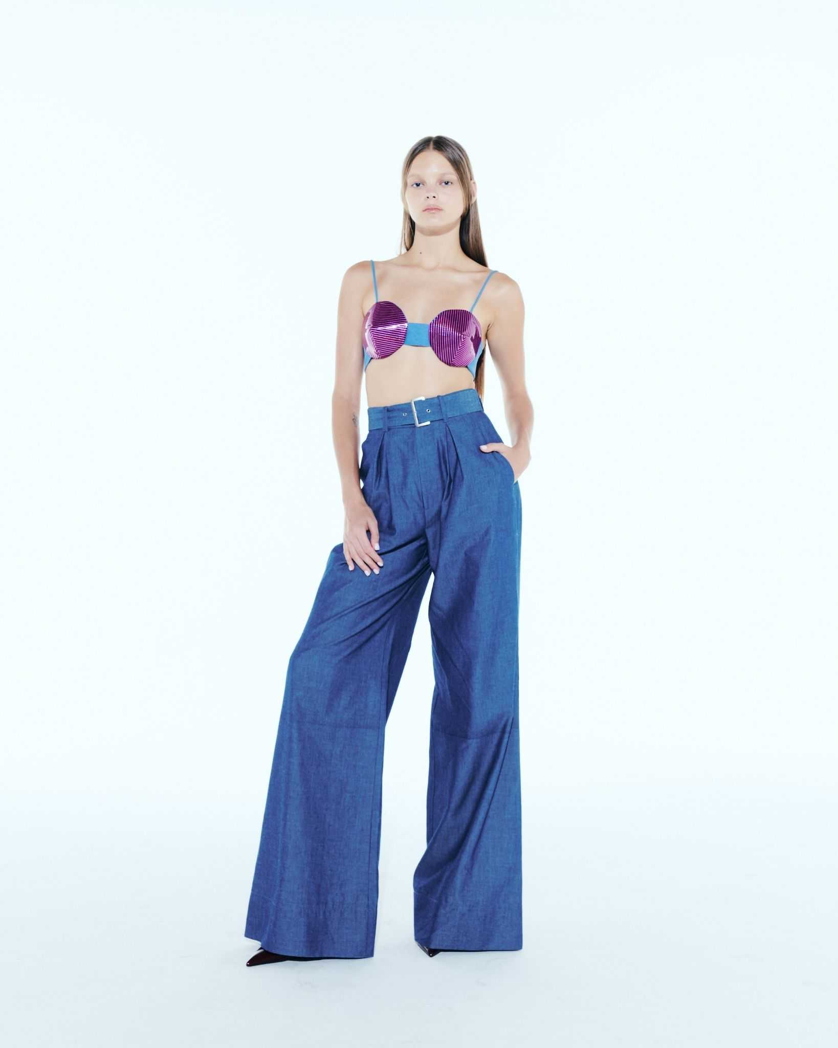 The SRT X12 Belt Soft Denim Pants